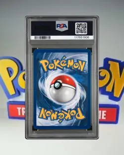 2000 Pokemon 1st Edition Here Comes Team Rocket! Holo #15 PSA 8 Graded Card - Image 3