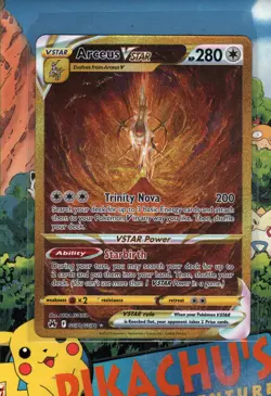 Pokemon TCG Arceus VSTAR GG70/GG70 Crown Zenith Galarian Gallery LP - Image 1