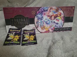 2025 POKEMON TCG HOLIDAY ADVENT CALENDAR NEW SEALED - Bonus 2 Halloween Packs - Image 1