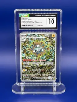 Magneton Pokemon (2024) Black Star promotions Surging Sparks Elite Trainer box - Image 1
