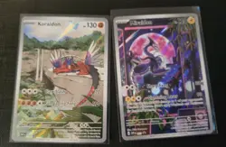 Koraidon 013 & Miraidon 014 SET SVP Black Star Promo Pokemon TCG LP - Image 1