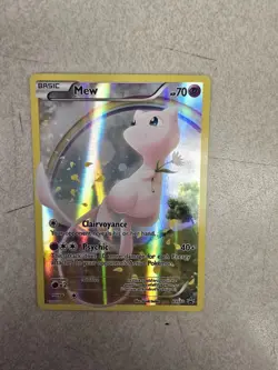 Pokemon TCG Mew XY110 Holo Black Star Promo Light Play - Image 3