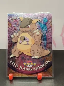 Kangaskhan #115 2000 Topps Blue Label TV Animation Edition Non Pokemon - Image 1