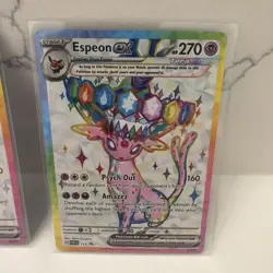 Pokemon TCG Umbreon Ex Espeon Ex Svp 175 176 Promo Pair NM Prismatic Evolution - Image 3