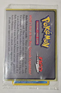 SEALED Pokemon Marill Black Star Promo Card Wizards of the Coast WOTC NEO MINT - Image 2