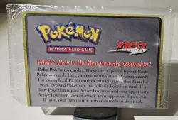 SEALED Pokemon Marill Black Star Promo Card Wizards of the Coast WOTC NEO MINT - Image 3