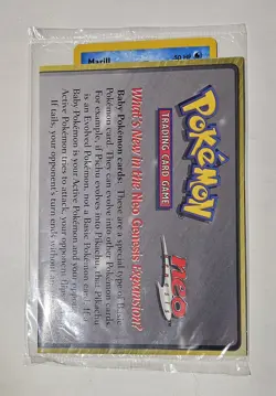 SEALED Pokemon Marill Black Star Promo Card Wizards of the Coast WOTC NEO MINT - Image 5