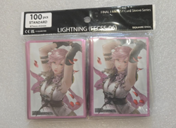 NEW MTG FINAL FANTASY Card Sleeve Japan Lightning (FFCSS-06) Magic The Gathering - Image 1