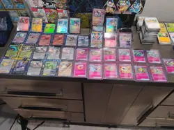 Pokemon Card Lot Of 39 Cards, Ex, Trainer, Pokeball, And One Masterball. - Image 1