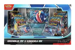 Pokemon Trading Card Game Greninja ex and Kingdra ex Special Collection Box - Image 1