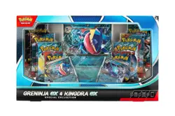 Pokemon Trading Card Game Greninja ex and Kingdra ex Special Collection Box - Image 1