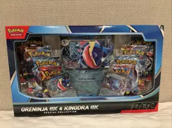 Pokemon Trading Card Game Greninja ex and Kingdra ex Special Collection Box - Image 1