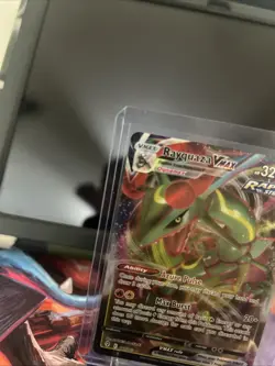 Pokemon TCG Rayquaza VMAX Holo Ultra Rare Card Evolving Skies 111/203 - Image 2
