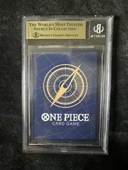 One Piece Card Game Nami OP02-036 SR Parallel Paramount War BGS 9.5 GEM MINT #4 - Image 2
