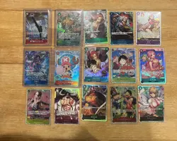 One Piece Mixed Card Lot Japanese - Image 1