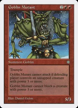 1x Goblin Mutant HP Eng MTG - Anthologies - Image 1