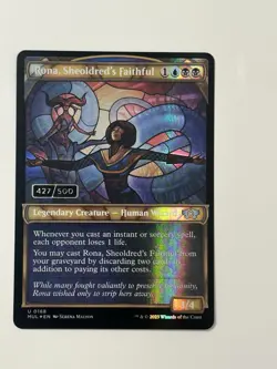 Rona, Sheoldred's Faithful - MTG - Serialized / Serial Numbered 427/500 - NM - Image 1