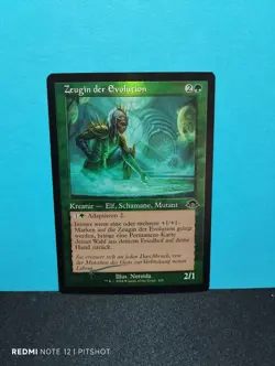 FOIL Zeugin der Evolution / Evolution Witness - MTG Magic - Image 1