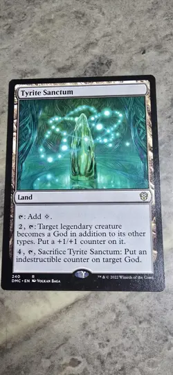 Tyrite Sanctum Commander: Dominaria United Regular Land Rare MTG NM - Image 1