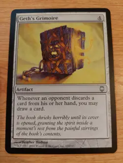 Geth's Grimoire - 123/165 (Darksteel) - Near Mint NM - Uncommon - Image 1