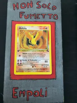 POKEMON MOLTRES 12/62 PRIMA EDIZIONE - ITALIANO - Image 1