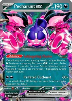 Pecharunt ex 039/064 - Shrouded Fable - Pokemon TCG - NM - Image 1