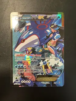 Pokemon Team Aqua's Kyogre EX 6/34 Holo Rare Double Crisis A - Image 1
