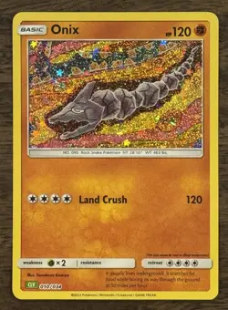 ⛰ Onix CLV 010/034 ⛰ Pokemon TCG Classic Collection NM Holo Pack Fresh - Image 1
