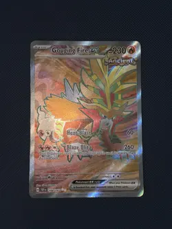 2024 Pokemon SV Temporal Forces TEF EN Gouging Fire ex #188/162 - Image 1