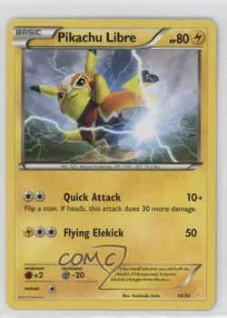 Pikachu Libre Pokemon X & Y Trainer Kit: & Suicune Deck #14 - Image 1