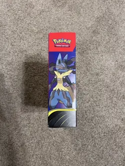 Pokemon TCG Mega Lucario ex Premium Figure Collection Box Factory Sealed IN HAND - Image 2