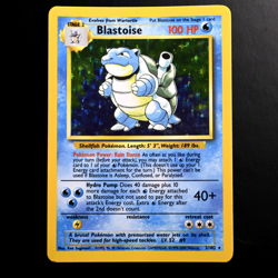 Pokemon Blastoise 2/102 Base Set Holo Rare - 4th Print "1999-2000" - UK - Image 1