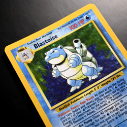 Pokemon Blastoise 2/102 Base Set Holo Rare - 4th Print "1999-2000" - UK - Image 2
