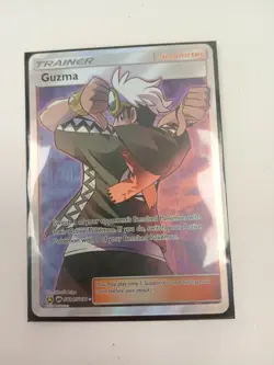 Pokemon Trainer Guzma Full Art SV84/SV94 Hidden Fates NM Collectable - Image 1
