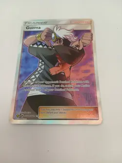 Pokemon Trainer Guzma Full Art SV84/SV94 Hidden Fates NM Collectable - Image 3