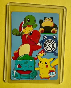 Pokemon Vending Prism Holo Sticker PIKACHU Snorlax CLEFAIRY JIGGLY PUFF FOIL NM - Image 2