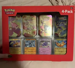 Pokemon TCG Scarlet and Violet 151 Mini Tins 4 Pack - Image 1