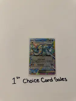 Vaporeon ex - 023/131 Double Rare Pokemon TCG SV: Prismatic Evolutions NM - Image 1