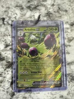 Pokemon Destined Rivals Arboliva EX 23/182 Holo Double Rare NM - Image 1