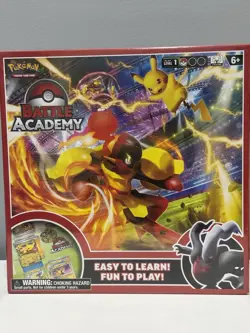 New Sealed Pokemon TCG 2024 Edition: Battle Academy Factory Box 3 Complete Decks - Image 1
