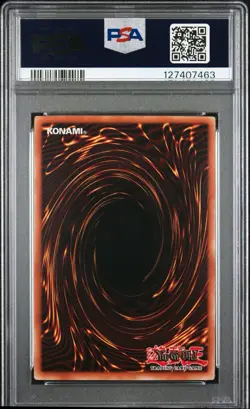 2003 Yugioh LON The Masked Beast #001 Labyrinth Nightmare 1st edition PSA 9 - Image 2