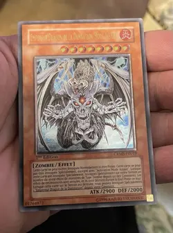Yu-Gi-Oh! Empereur Dragon de la Damnation CRMS-FR019 Ultimate Rare NEAR/MINT-1st - Image 2
