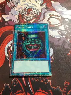 Yugioh! Pot of Greed - MP25-EN050 - Starlight Rare - 1st Edition Near Mint, Engl - Image 1