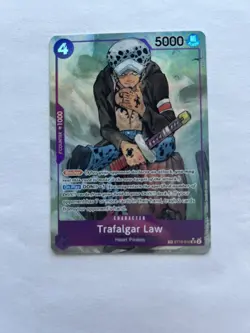 Trafalgar Law ST10-010 Treasure Rare TR Alternate Art One Piece Card English - Image 1