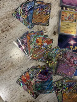 Pokemon Destined Rivals Card Lot Of 400+ Holos And Exs - Image 2
