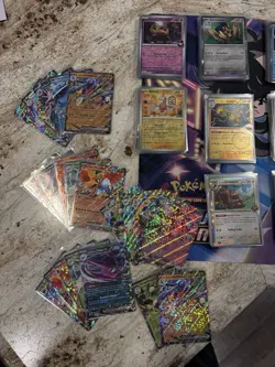Pokemon Destined Rivals Card Lot Of 400+ Holos And Exs - Image 3