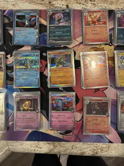 Pokemon Destined Rivals Card Lot Of 400+ Holos And Exs - Image 4