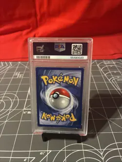 Vintage 1999 Pokemon Shadowless Nidoking Holo 11/102 Card PSA 7 - Image 2