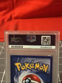 Vintage 1999 Pokemon Shadowless Nidoking Holo 11/102 Card PSA 7 - Image 3