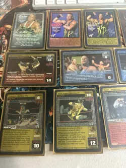 WWE WWF Raw Deal Rob Van Damme Card Lot Set - Image 1